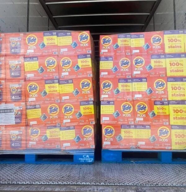 Tide Liquid Laundry Detergent Pallet